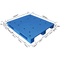 1300*1200mm ब्लू नेस्टेबल प्लास्टिक पैलेट सिंगल फेस्ड ISO9001