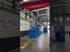 एचडीपीई सामग्री ट्रे फूस पीवीसी भंडारण फूस रैक फूस