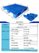 110x110cm लाइटवेट प्लास्टिक पैलेट स्टील प्रबलित प्लास्टिक पैलेट