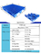 बड़े हेवी ड्यूटी प्लास्टिक पैलेट 1200 एक्स 1000 एचडीपीई प्लास्टिक पैलेट