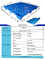 वेयरहाउस हैवी ड्यूटी प्लास्टिक पैलेट 1200 X 1200 प्लास्टिक यूरो पैलेट