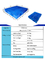 यूरो एचडीपीई प्लास्टिक पैलेट डबल फेस पैलेट 1300 एक्स 1100 सीई एसजीएस: