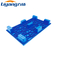 ब्लू प्लास्टिक ईपीएएल यूरो पैलेट एचडीपीई पैलेट फोर वे सिंगल फेस